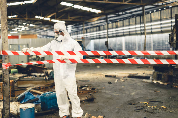 Professional Biohazard technician working in Peru, NE